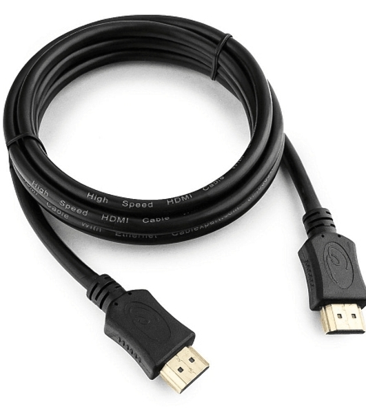 Кабель Cablexpert HDMI CC-HDMI4L-6, 19M/19M, v2.0, серия Light, позол.разъемы, экран, 1.8м, черный, пакет