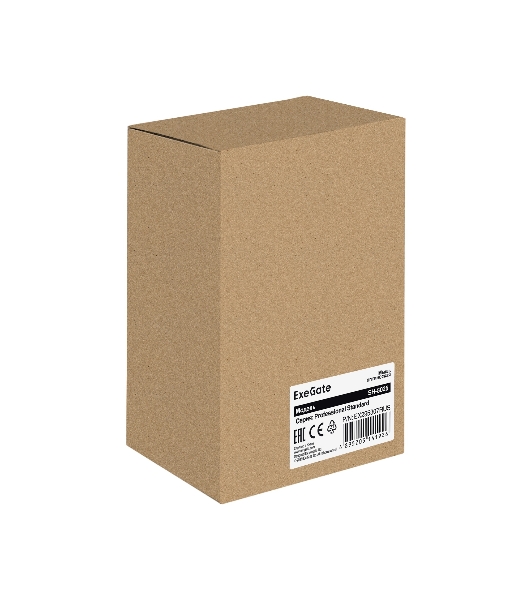 Мышь проводная ExeGate Professional Standard SH-8025 OEM черный, 1000 dpi, USB, кнопки - 3