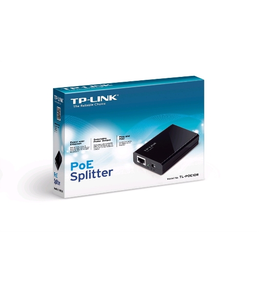 Сетевой адаптер TP-Link SMB TL-PoE10R Сплиттер PoE Data and Power carried over the same cable up to 100m, 5V/12V