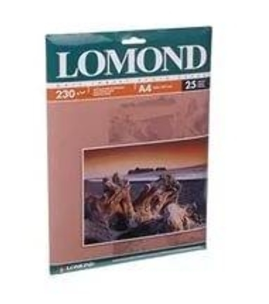 Фотобумага Lomond 0102050 A4/230г/м2/25л./белый матовое для струйной печати