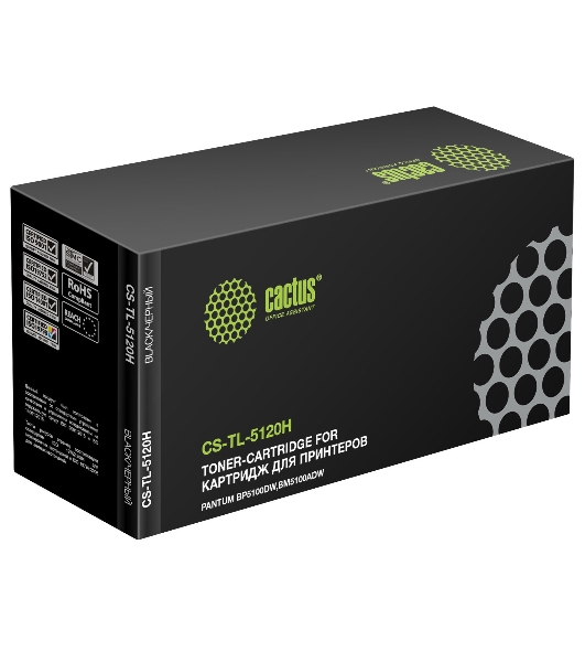 Картридж лазерный Cactus CS-TL-5120H TL-5120H черный (6000 стр.) для Pantum BP5100DW,BM5100ADW