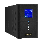 Источник бесперебойного питания (инвертор, синус, для котла) ExeGate SineTower SN-1000.LCD.AVR.2SH.1C13.USB 1000VA/800W, чистая синусоида, LCD дисплей, AVR, 2*Schuko+1*C13, USB, линейно-интерактивный, черный, фото6