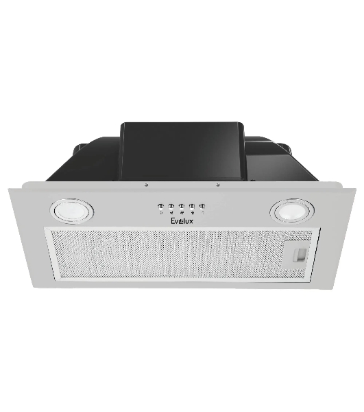 Вытяжка встраиваемая Evelux Margit 60 W белый, 53 см, 750 м³/ч, 52 дБ