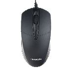 Мышь проводная Гарнизон GM-220 черный, 1000 dpi, USB, кнопки - 3, фото2