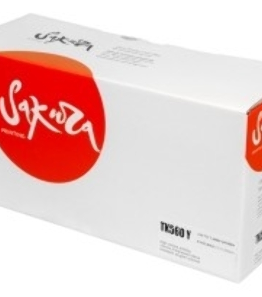 Картридж Sakura TK560Y для Kyocera Mita FS-C5300DN/FS-C5350DN, ECOSYS 6030cdn, желтый, 10 000 к.