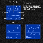 Источник бесперебойного питания (инвертор, синус, для котла) ExeGate SineTower SN-1000.LCD.AVR.2SH.1C13.USB 1000VA/800W, чистая синусоида, LCD дисплей, AVR, 2*Schuko+1*C13, USB, линейно-интерактивный, черный, фото5