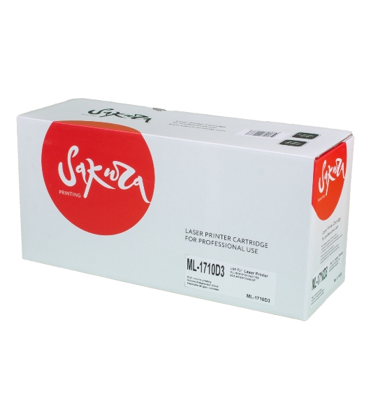 Картридж лазерный Sakura ML-1710D3 для Samsung ML-1755, ML-1750, ML-1740, ML-1710P, ML-1710D, ML-1710B, ML-1710, ML-1520, ML-1510d, ML-1510, ML-1500, черный, 3000 к.