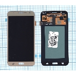 Дисплей для Samsung Galaxy J7 SM-J700H (OLED) золотистый, фото 1