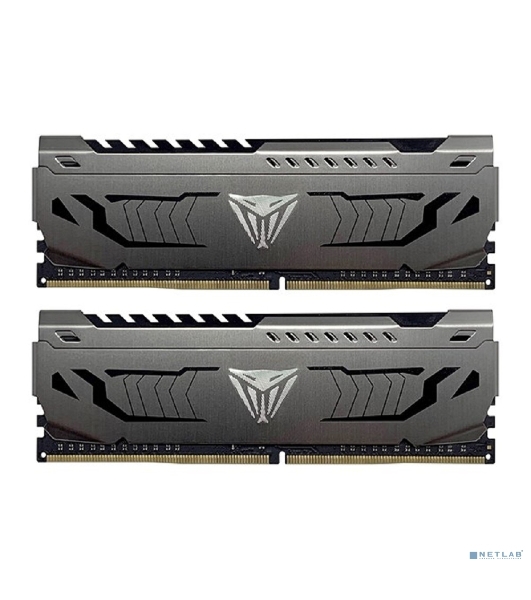 Оперативная память Patriot Viper Steel, DDR4, 32GB (2x16 GB), 3200 MHz, CL16, DIMM, радиатор, черный