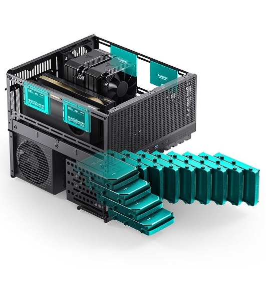 Компьютерный корпус JONSBO Computer Case N5 черный