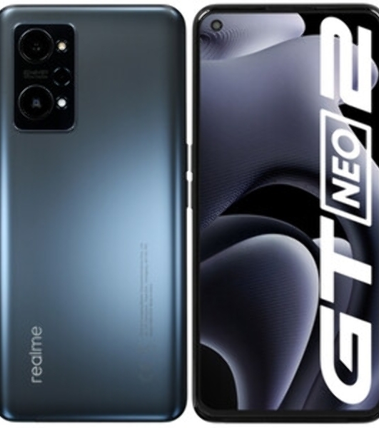 Дисплей для Realme GT Neo 2, OnePlus 9RT в сборе с тачскрином черный