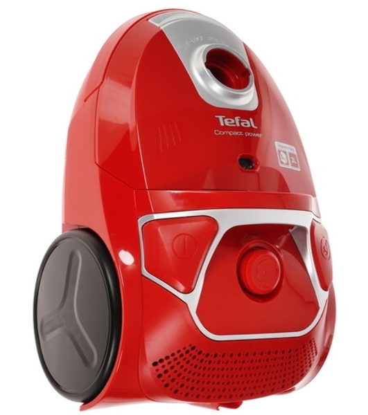 Пылесос Tefal TW3953EA красный/серебристый, 750 Вт, уборка сухая, пылесборник мешок 3 л