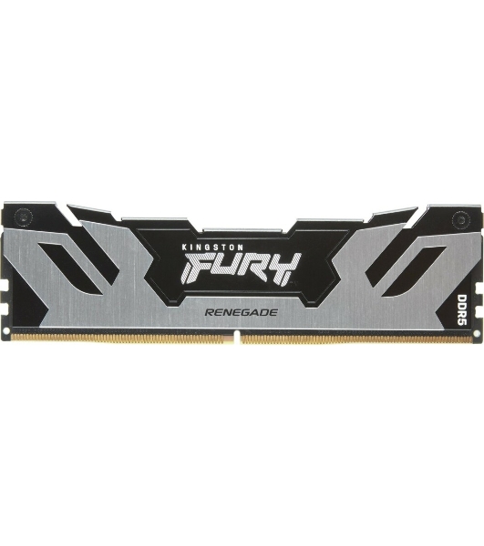 Оперативная память Kingston Fury Renegade, DDR5, 48Gb (1x48GB), 6000MHz, CL32, DIMM, с радиатором, серебристый