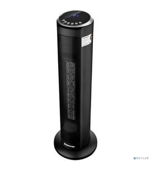 Тепловентилятор 4803BR BRAYER, 2200 Вт, LED-диспл, тайм 12 ч, 20 кв.м, пульт ДУ,вращ корп 35°