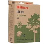 Комплект бумажных пылесборников Filtero LGE01 (10+фильтр) ECOLine XL (R), фото7