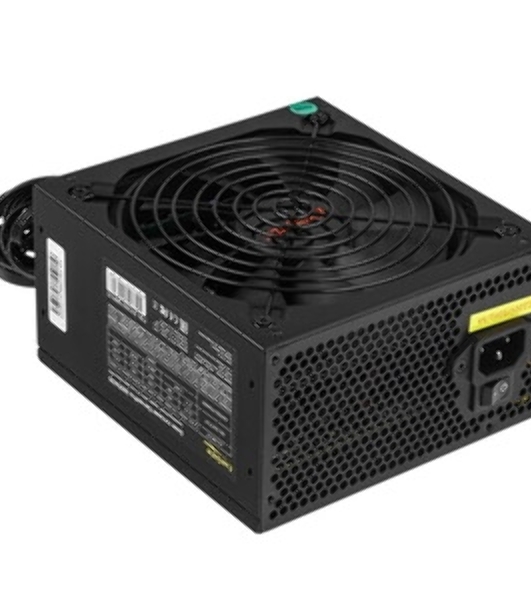 Блок питания серверный 500W ExeGate ServerPRO-500RADS (ATX, for 3U+ cases, APFC, КПД 80% (80 PLUS), 14cm fan, 24pin, (4+4)pin, PCIe, 5xSATA, 4xIDE, FDD, Cable Management, black)