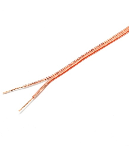 Акустический кабель Cablexpert CC-TC2x0,75-20M, прозрачный, 20 м, бухта