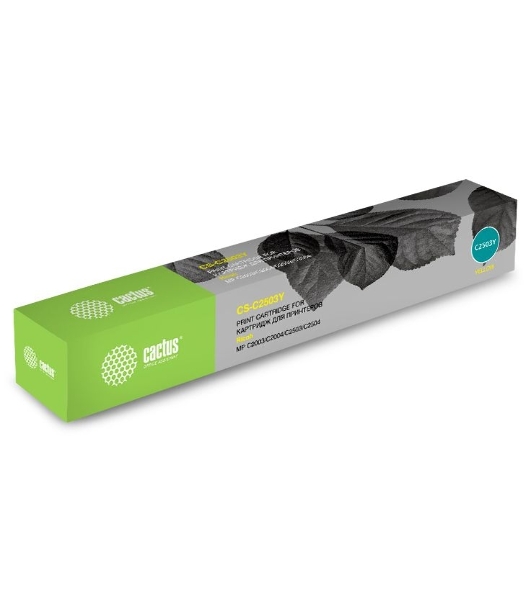 Картридж лазерный Cactus CS-C2503Y желтый (9500 стр.) для Ricoh Aficio MP C2003SP/MP C2004ASP/MP C2011SP