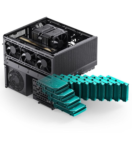 Компьютерный корпус JONSBO Computer Case N5 черный