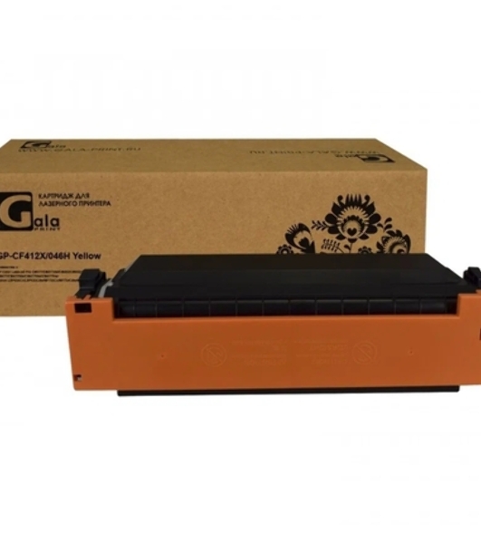Картридж лазерный GalaPrint GP-CF412X №410X желтый (5000 стр) для HP LaserJet Pro M477/M452