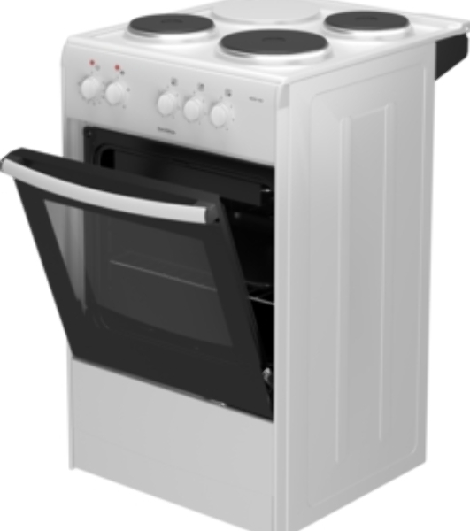 Плита электрическая Darina S EM331 404 W белый, конфорок 3 шт, духовка 50 л, 50 см x 85 см x 56 см