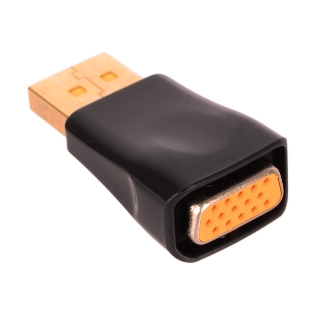 Переходник DisplayPort - VGA Cablexpert A-DPM-VGAF-01, 20M/15F, пакет