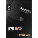 Накопитель SSD Samsung 4Tb 870 EVO, V-NAND, 2.5', SATA III, [R/W - 530/560 Mb/s], фото 1
