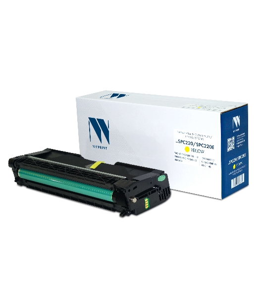 Картридж NVPrint совместимый NV-SPC220/SPC220E Yellow для Ricoh Aficio SP C220/SP C221/SP C222/SP C240 (406055) (2300k)