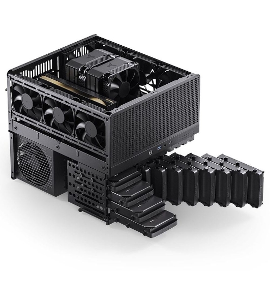 Компьютерный корпус JONSBO Computer Case N5 черный