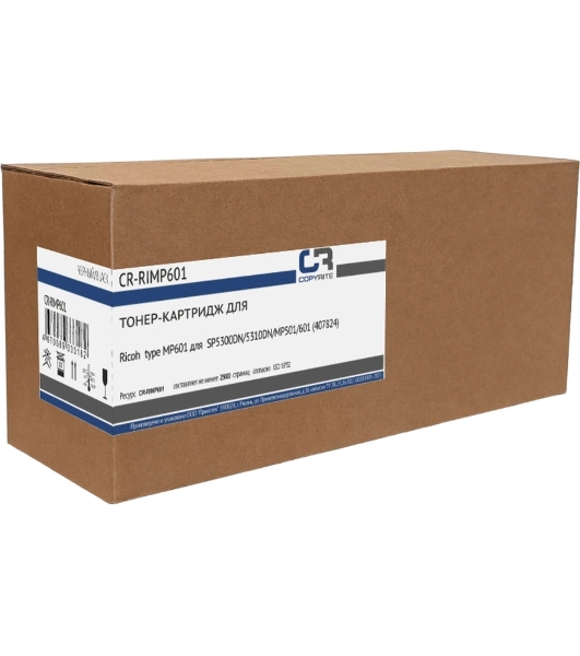 Картридж лазерный CopyRite CR-RIMP601 407824 черный (25000 стр.) для Ricoh SP5300DN/5310DN/MP501/601