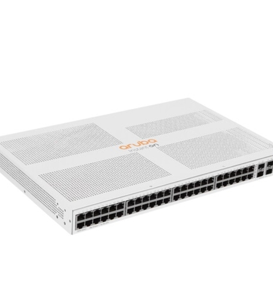 Коммутатор HPE Aruba IOn 1930 48G 4SFP+, 48×1 Гбит/с + 4×10 Гбит/с SFP+, настраиваемый