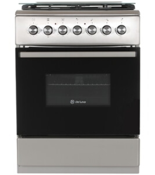 Комбинированная плита De Luxe 606031.00гэ 005 нерж. сталь