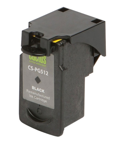Картридж струйный Cactus CS-PG512 черный (14 мл) для Canon Pixma iP2700/MP240/MP250/MP260/MP270/MP272/MP280/MP480/MP490/MP492/MP495/MX320/MX330/MX340/MX350