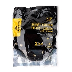 Кабель HDMI Cablexpert CCF2-HDMI4-10, 19M/19M, v2.0, медь, позол.разъемы, экран, 2 фер.кольца, 3м, черный, пакет, фото2