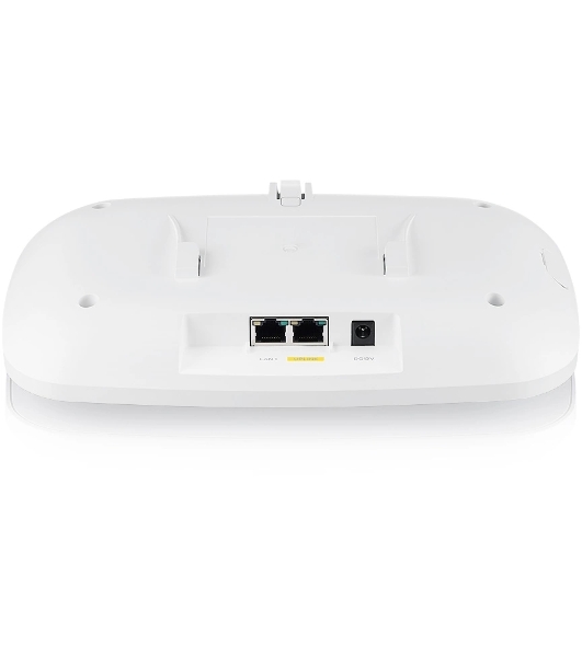 Точка доступа Zyxel NebulaFlex NWA130BE, WiFi 7, 802.11a/b/g/n/ac/ax/be (2,4 и 5 ГГц), MU-MIMO, антенны 2x2, до 688+4320 Мбит/с, 2xLAN 2.5GE, PoE
