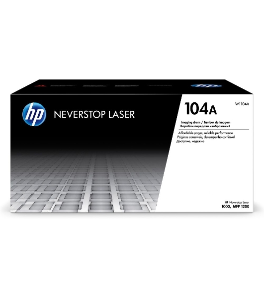 Барабан 104A для HP Neverstop Laser 1000a/w/1200a/w, 20К W1104A (внутри тонер на 5К)