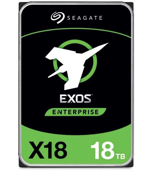 Жесткий диск Seagate 18Tb 7200rpm SATA-III 3.5' Exos X18 512E 256Mb