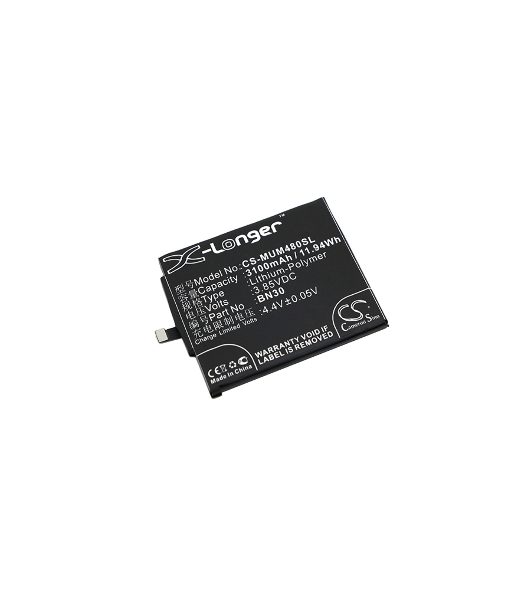 Аккумулятор CameronSino CS-MUM480SL BN30 для Xiaomi Redmi 4A3.85V, 3100mAh, 11.94Wh
