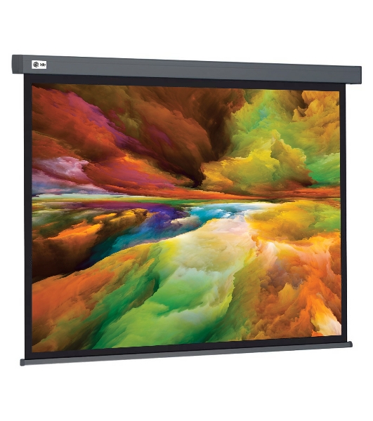 Экран Cactus 152x203см Wallscreen CS-PSW-152X203-SG 4:3 настенно-потолочный рулонный серый