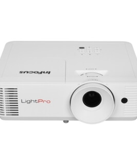 Проектор InFocus IN0026SL DLP, 4000 lm, WXGA, 30 000:1, 1.541.72:1, 2xHDMI 1.4, VGA in/out, S-Video, 3.5мм in/out, USB-A, RS-232, лампа 15 000ч.(ECO mode), 10W, 27дБ, 2,9 кг, белый