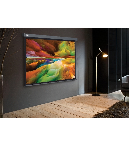 Экран Cactus 152x203см Wallscreen CS-PSW-152X203-SG 4:3 настенно-потолочный рулонный серый