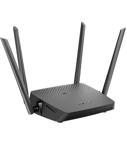 Роутер беспроводной D-Link DIR-825/RU/R7 (DIR-825/RU/R7A) AC1200 10/100/1000BASE-T черный