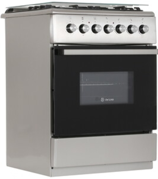 Комбинированная плита De Luxe 606031.00гэ 005 нерж. сталь