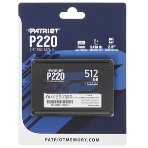 Накопитель SSD Patriot P220, 512Gb, SATA III, 2.5', R/W 550/500, фото11