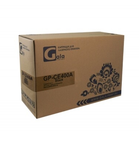 Картридж лазерный GalaPrint GP-CE400A черный (5500 стр) для HP Color LaserJet Enterprise M551dn/M551n/M551xh