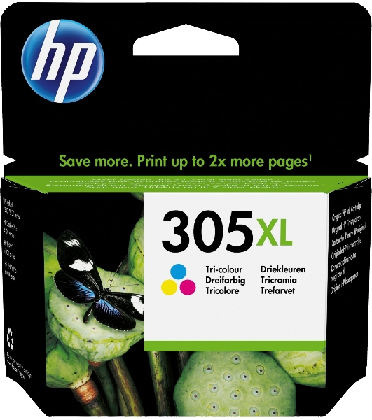 Картридж струйный HP 305XL 3YM63AE многоцветный (200 стр.) для HP DJ 2320/2710/2720