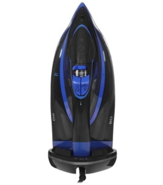 Утюг BQ SIC1003 черный/синий, 3000 Вт, 45 г/мин, 200 г/мин, 320 мл