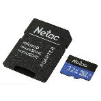 Флеш карта microSDHC 32Gb Netac P500 NT02P500STN-032G-R (с SD адаптером) 80Mb/s, фото6
