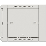 Шкаф коммутационный NTSS Премиум (NTSS-W12U6045GS-2) настенный 12U 600x450 мм пер. дв. стекл 60 кг серый IP20 сталь, фото3