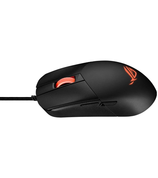 Мышь проводная ASUS P518 ROG STRIX IMPACT III черный, 12000 dpi, USB, кнопки - 5